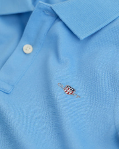 Kids Shield Piqué Polo Shirt