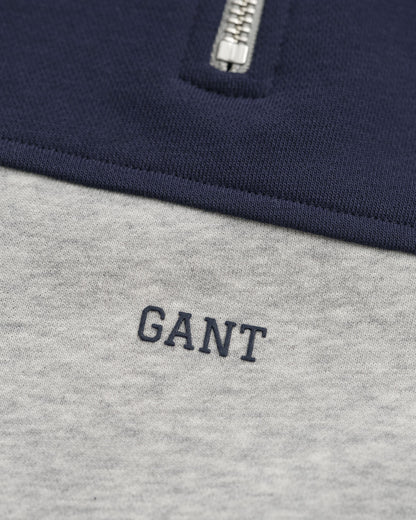Kids Color Blocked Half-Zip Sweatshirt