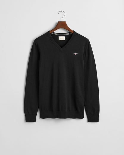 Classic Cotton V-Neck Sweater