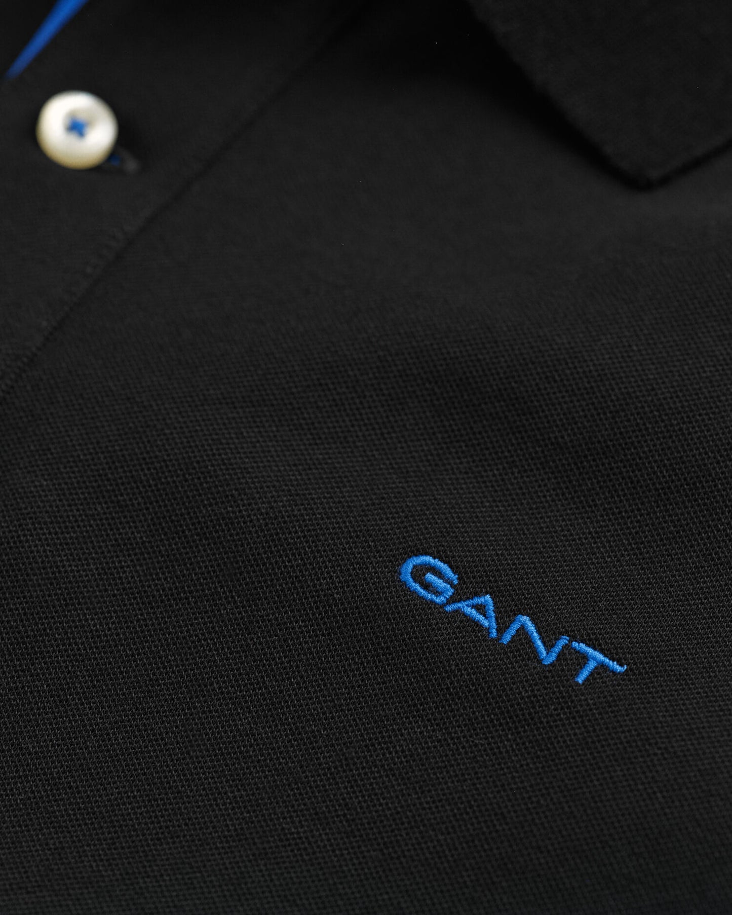 Contrast Piqué Polo Shirt