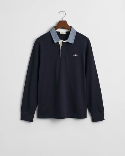 Chambray Collar Heavy Rugger