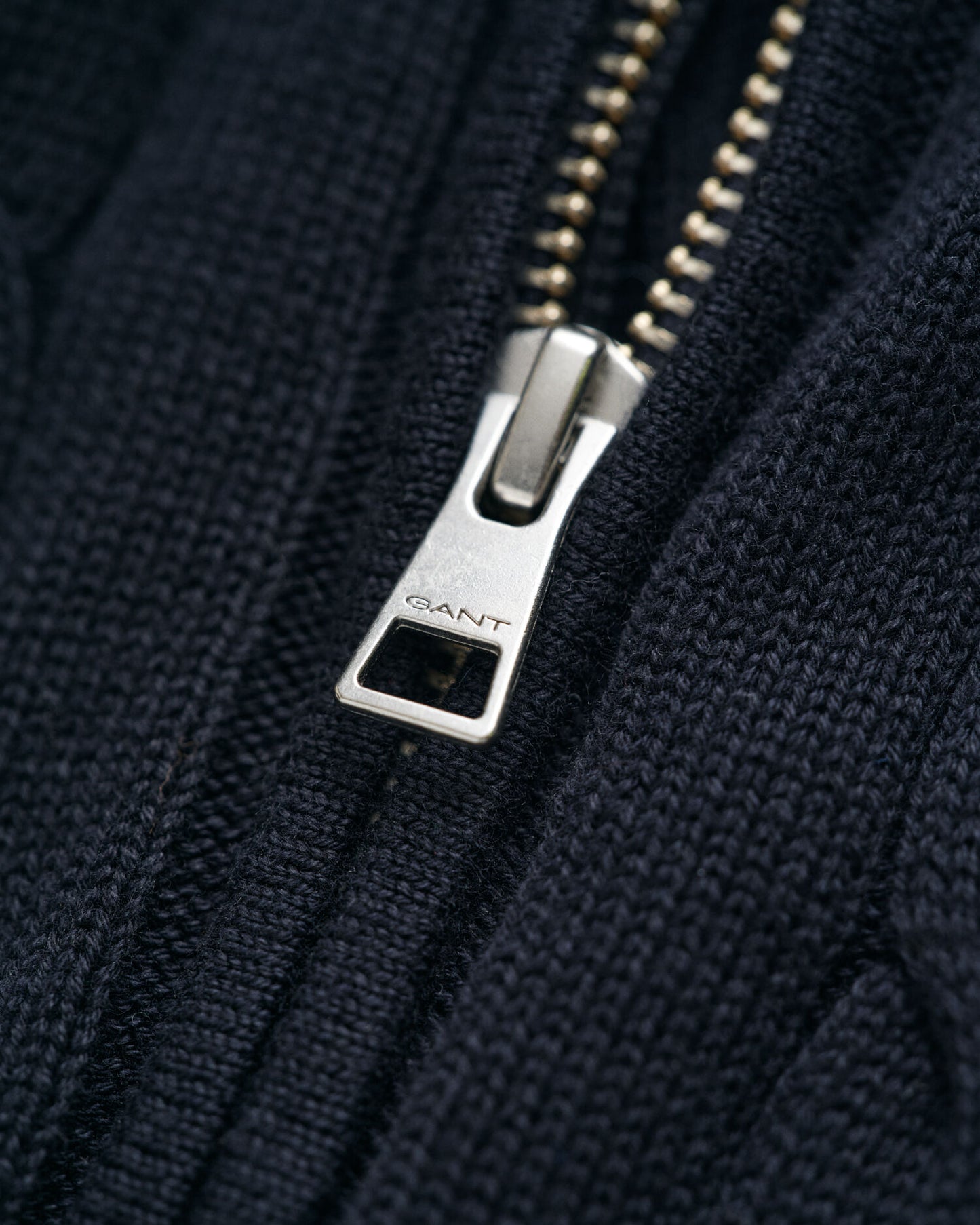 Teens Cotton Cable Knit Half-Zip Sweater