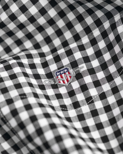 Regular Fit Classic Gingham Poplin Shirt