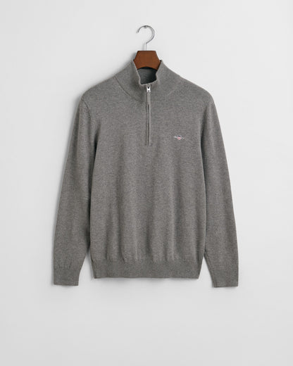 Classic Cotton Half-Zip Sweater
