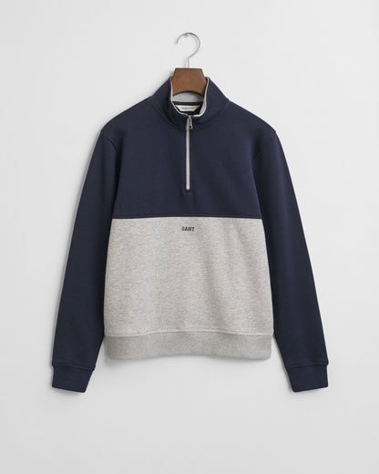 Teens Blocked Half-Zip Sweatshirt