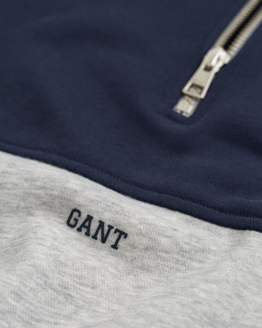 Teens Blocked Half-Zip Sweatshirt