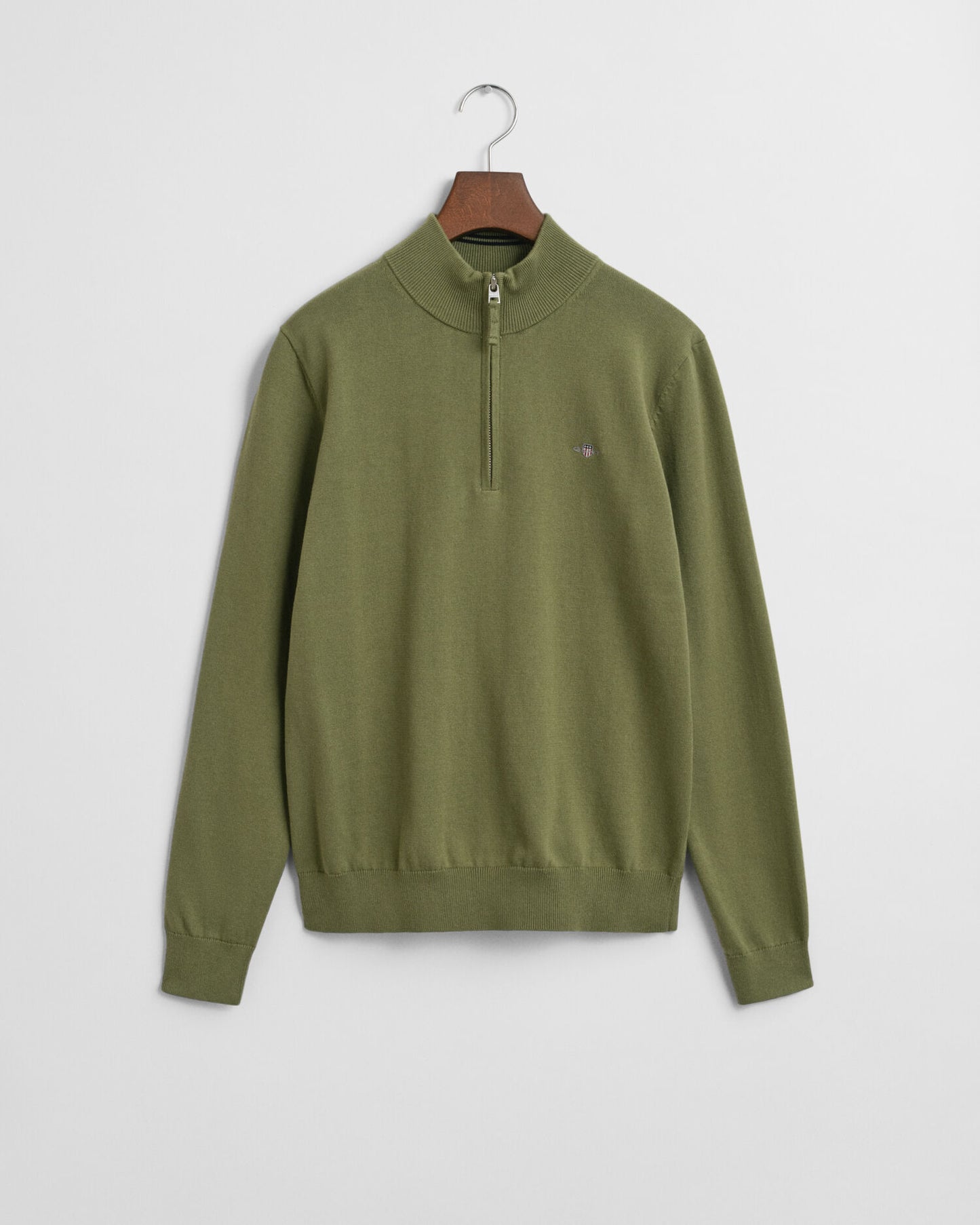 Teens Shield Cotton Half-Zip Sweater
