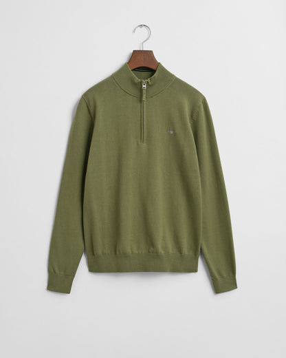 Teens Shield Cotton Half-Zip Sweater