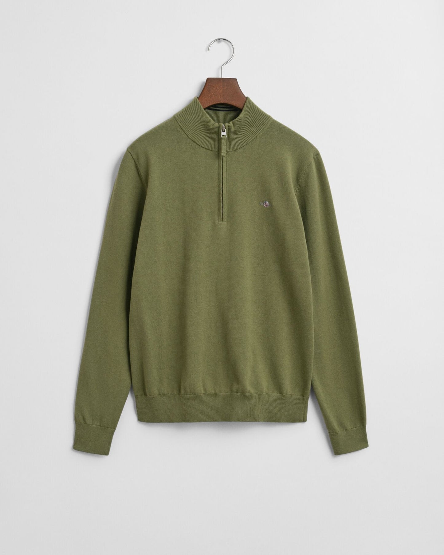 Teens Shield Cotton Half-Zip Sweater