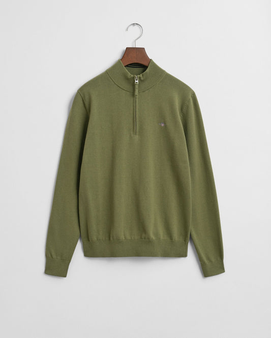Teens Shield Cotton Half-Zip Sweater