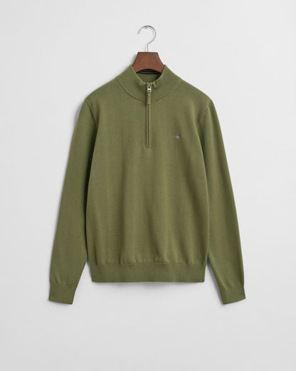 Teens Shield Cotton Half-Zip Sweater
