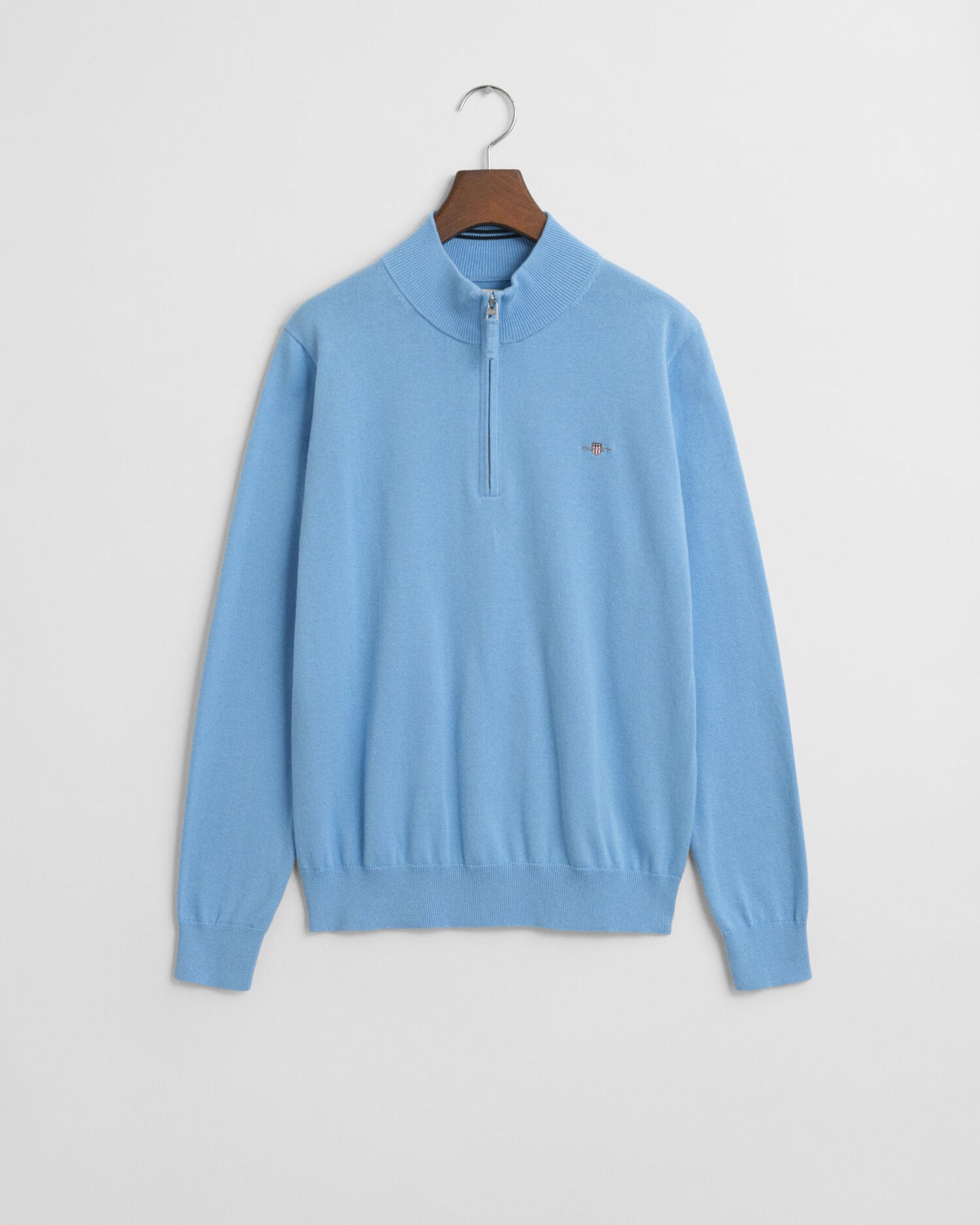Teens Shield Cotton Half-Zip Sweater