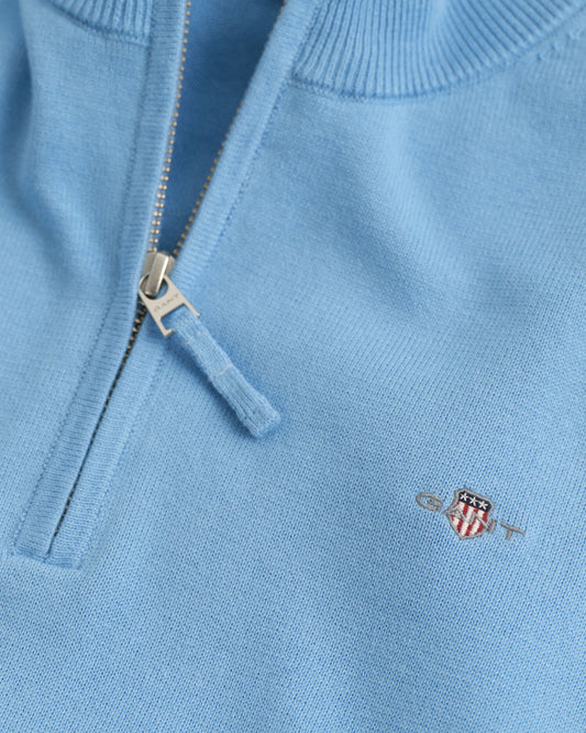 Teens Shield Cotton Half-Zip Sweater