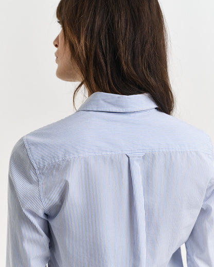 Regular Fit Classic Poplin Striped Shirt