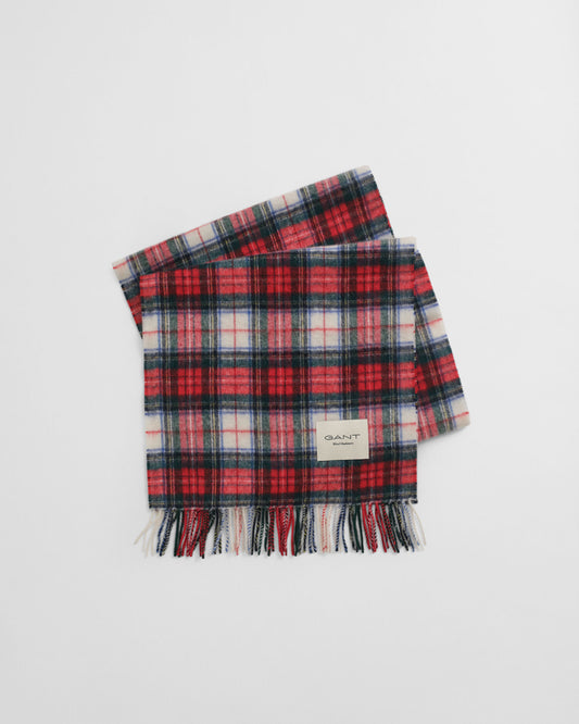 Tartan Cashmere Blend Scarf