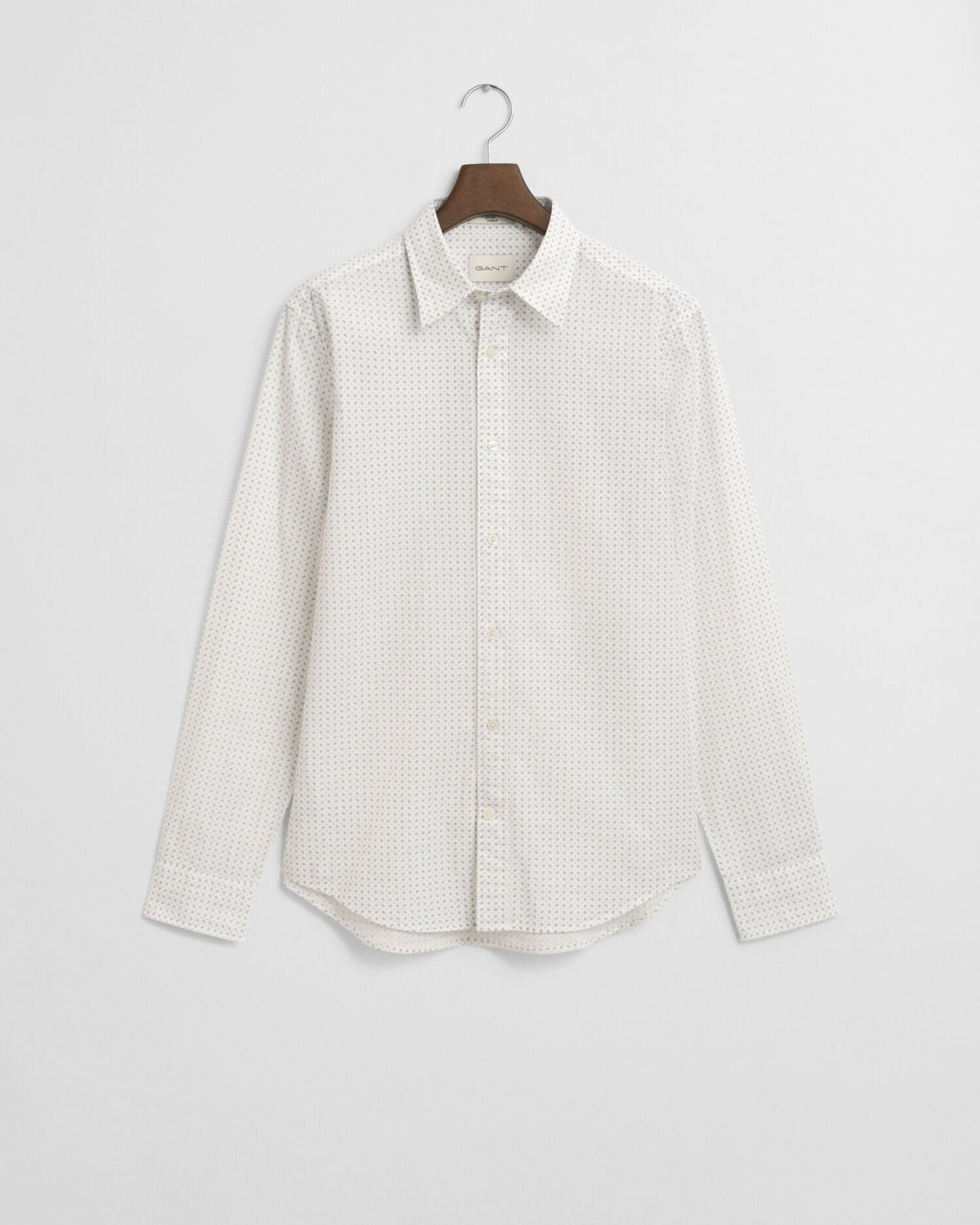 Regular Fit Micro Print Shirt