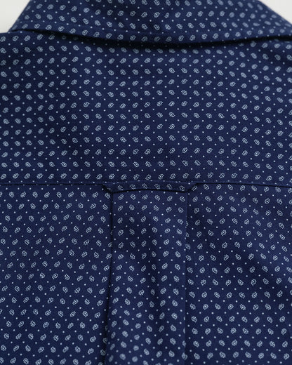 Regular Fit Micro Print Shirt