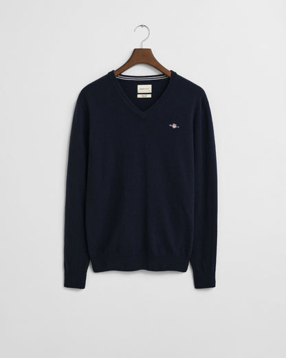 Superfine Lambswool V-Neck Sweater