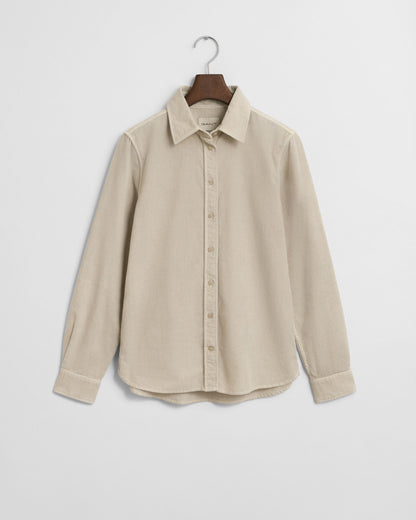 Regular Fit Corduroy Shirt