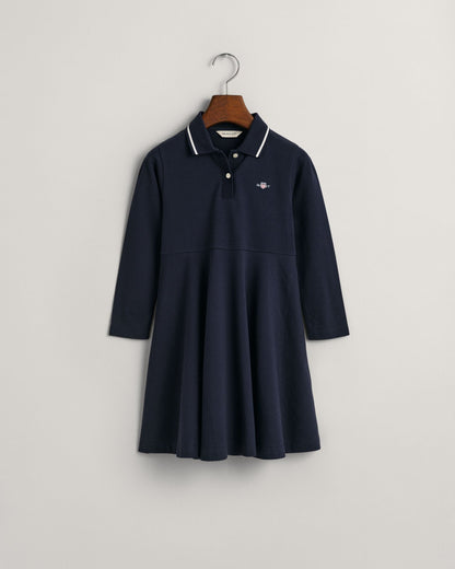 Girls Piqué Spin Dress