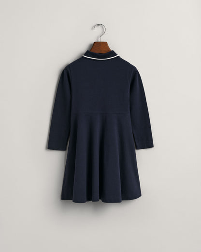 Girls Piqué Spin Dress