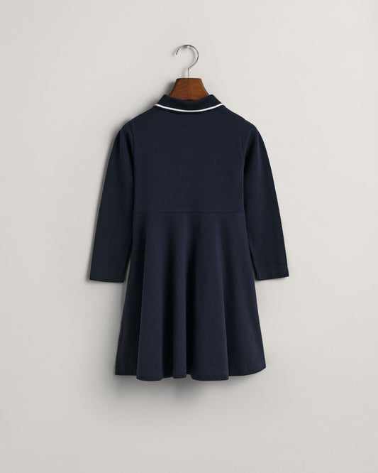 Girls Piqué Spin Dress