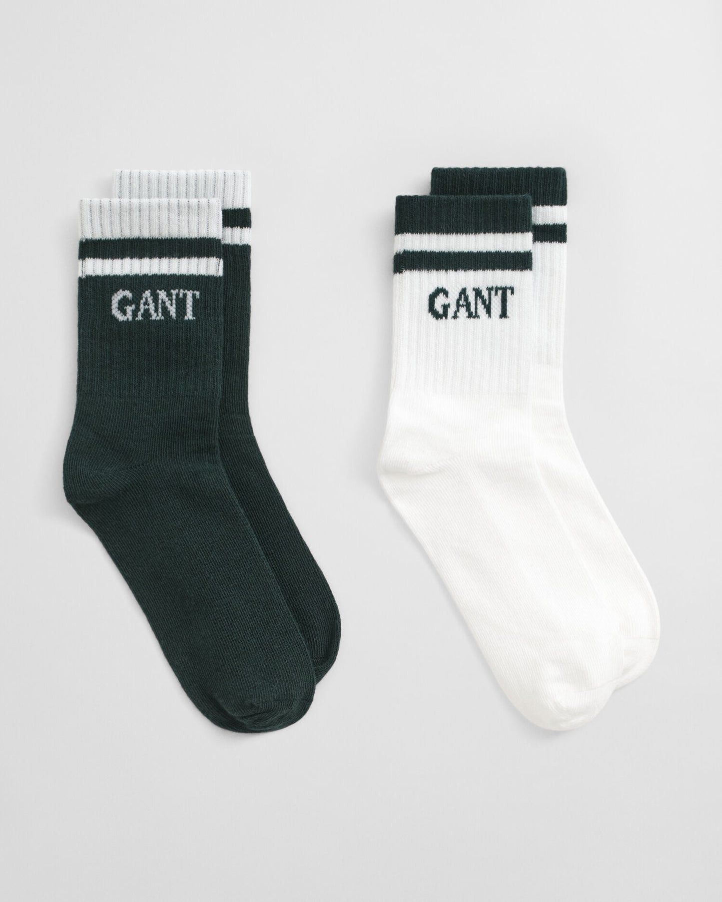 Kids 2-Pack Striped Sport Socks