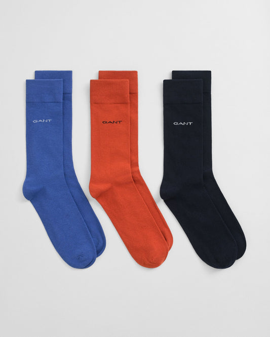 3-Pack Soft Cotton Socks
