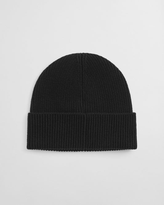 Ribbed Wool Beanie