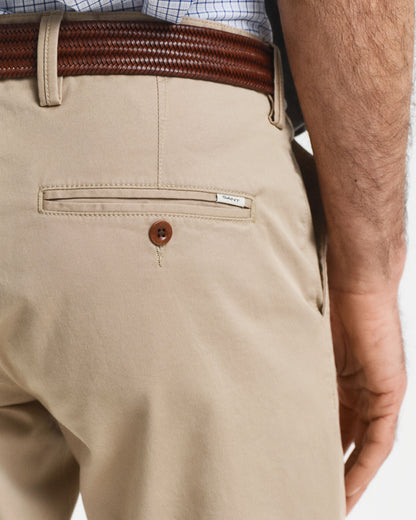 Slim Fit Twill Chinos