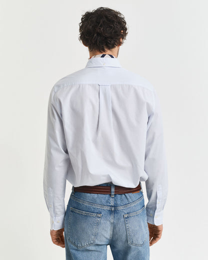Regular Fit Classic Banker Stripe Poplin Shirt