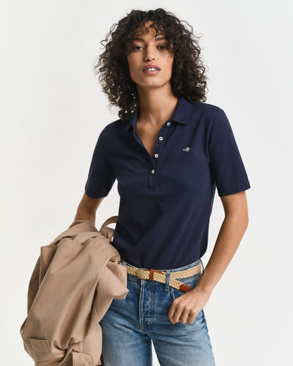 Shield Piqué Polo Shirt