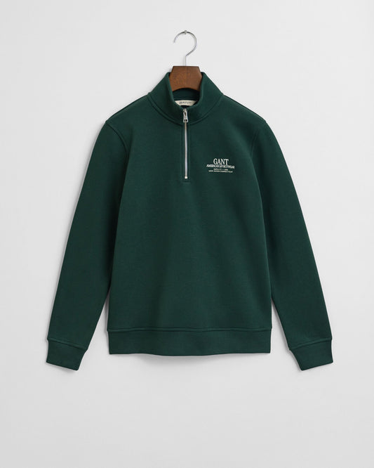 Teens Graphic Half-Zip Sweatshirt