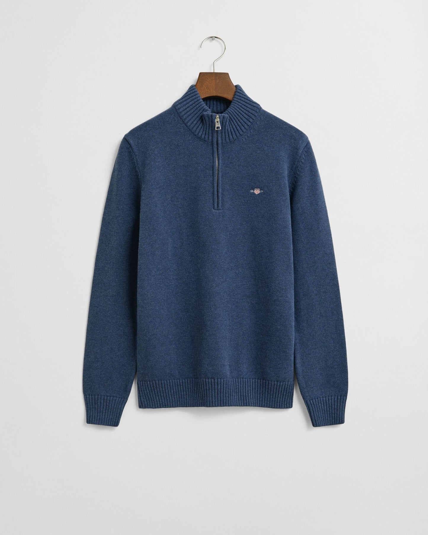 Teens Casual Cotton Half-Zip Sweater