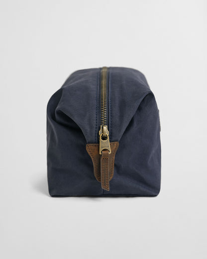 Waxed Cotton Toiletry Bag