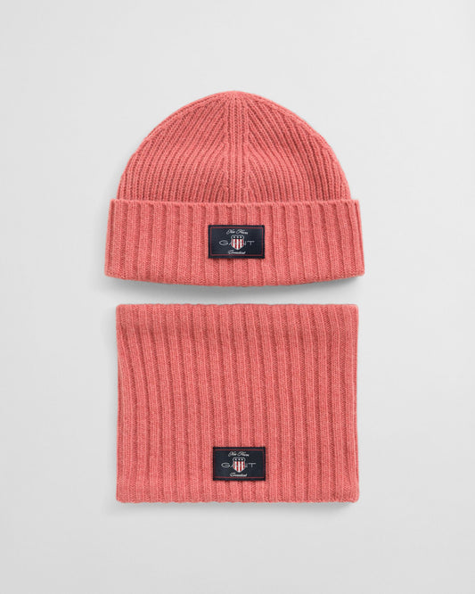 Kids Wool Blend Beanie & Snood Gift Set