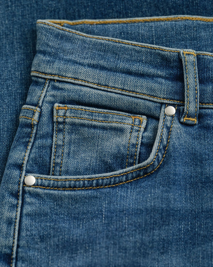 Slim Fit Cropped Jeans