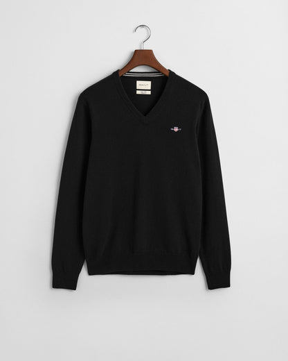 Superfine Lambswool V-Neck Sweater