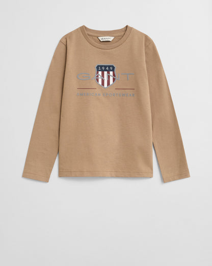 Kids Archive Shield Long Sleeve T-Shirt