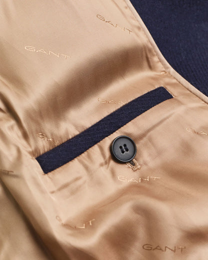 Wool Blend Car Coat