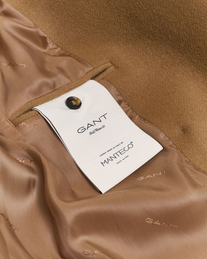 Wool Mid-Length Peacoat