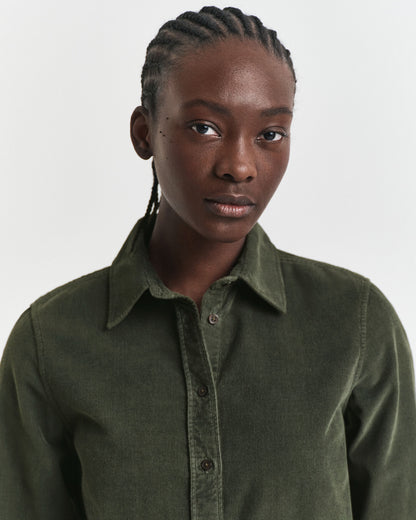Regular Fit Corduroy Shirt