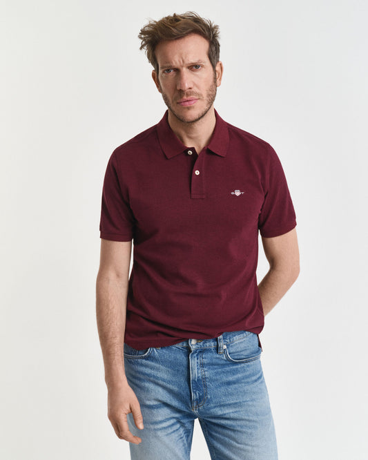 Regular Fit Shield Piqué Polo Shirt