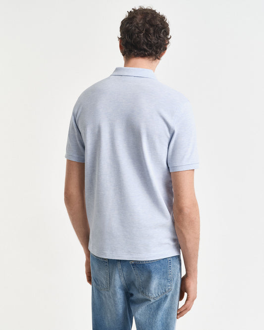 Regular Fit Shield Piqué Polo Shirt