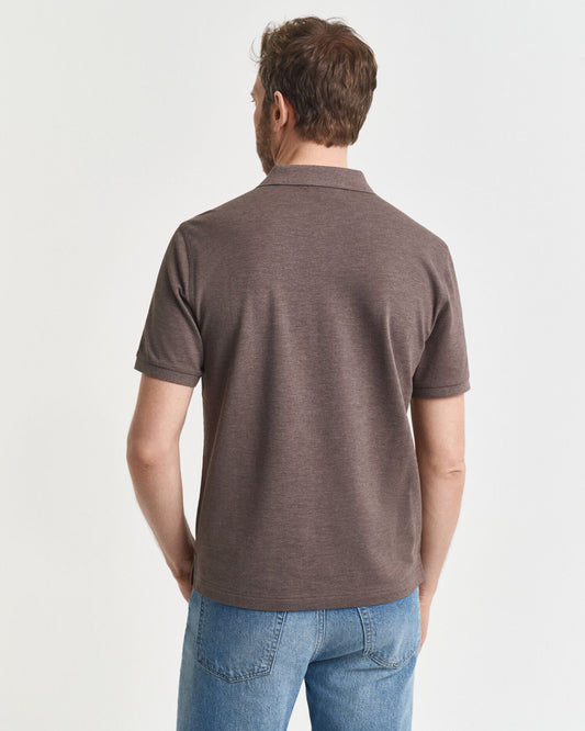 Regular Fit Shield Piqué Polo Shirt