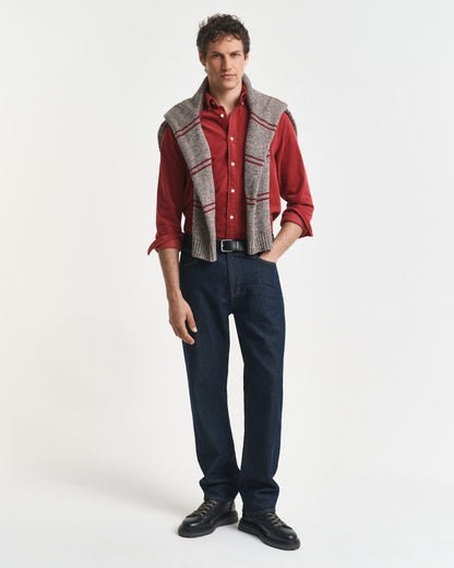 Regular Fit Cotton Corduroy Shirt