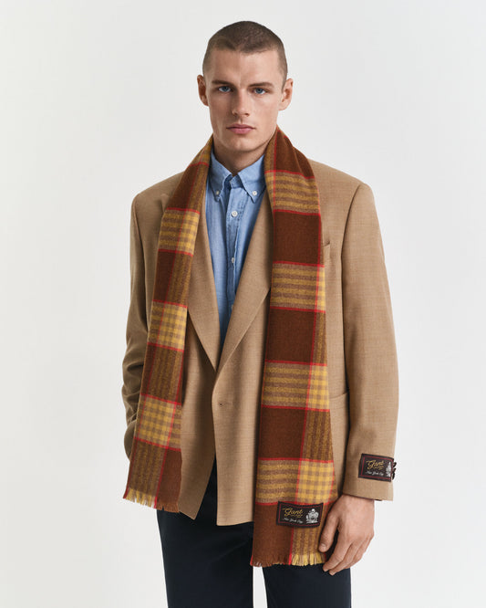 Checked Scarf