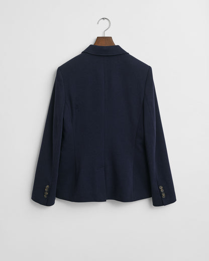 Slim Fit Piqué Blazer