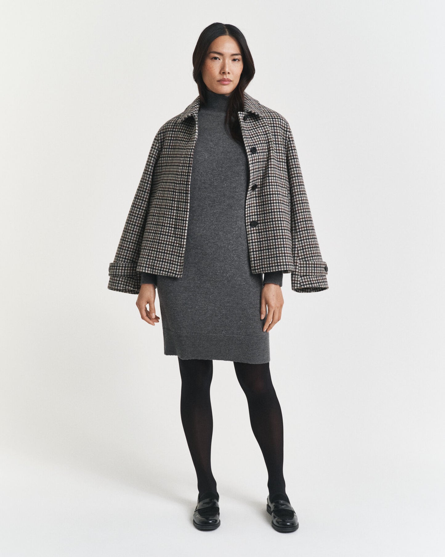 Knitted Superfine Lambswool Dress
