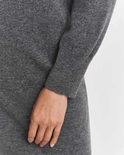 Knitted Superfine Lambswool Dress